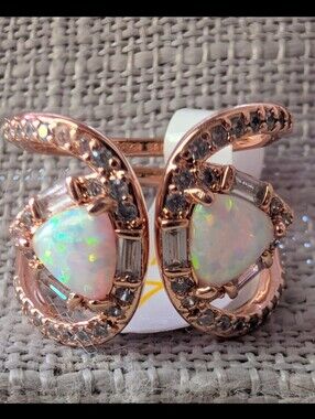 Bomb Party Size 7 Ring "Loving Where It Landed"